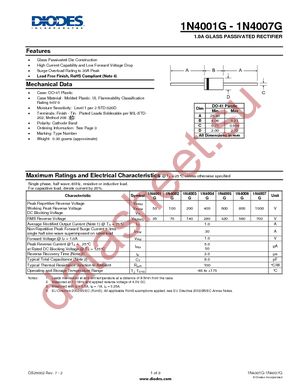 1N4001GL-T datasheet  